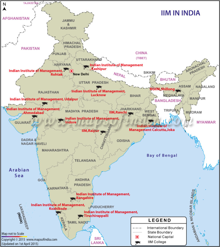 Indian Institute of Management Fee Structure, Total Seats Minimum CAT