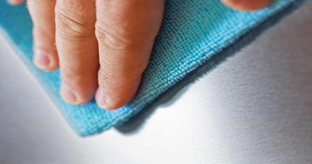 Microfibre Cloth For Glass Cleaning
