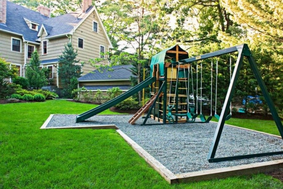 kids back yard space