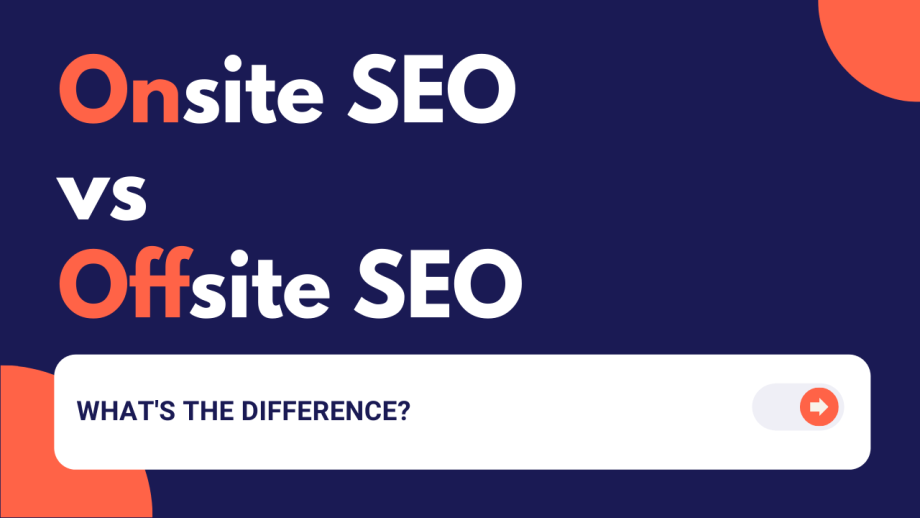 How to Optimize my Website Onsite and Offsite