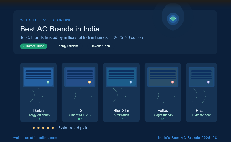 Best AC Brands in India