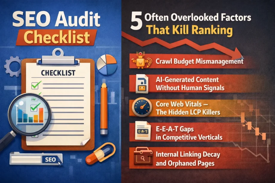 SEO Audit Checklist : 5 Often Overlooked Factors That Kill Ranking