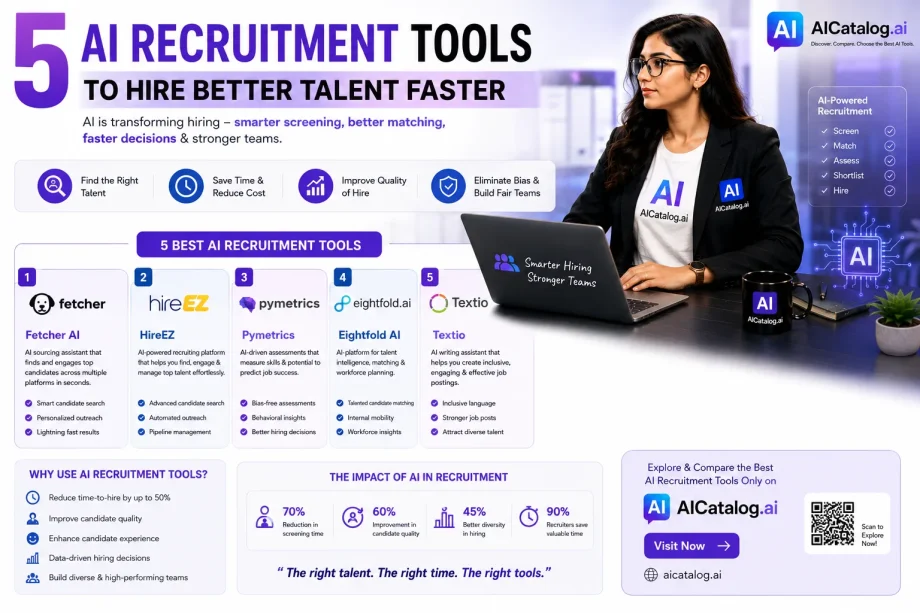 5 AI Recruitment Tools to Hire Better Talent Faster